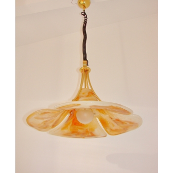 Lampa nad stół lata 70 regulowana wysokość